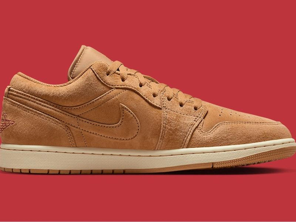 Nike Air Jordan 1 Low Flax Varsity Red HV4089-200 Men'S Shoes Athletic Sneaker NEW