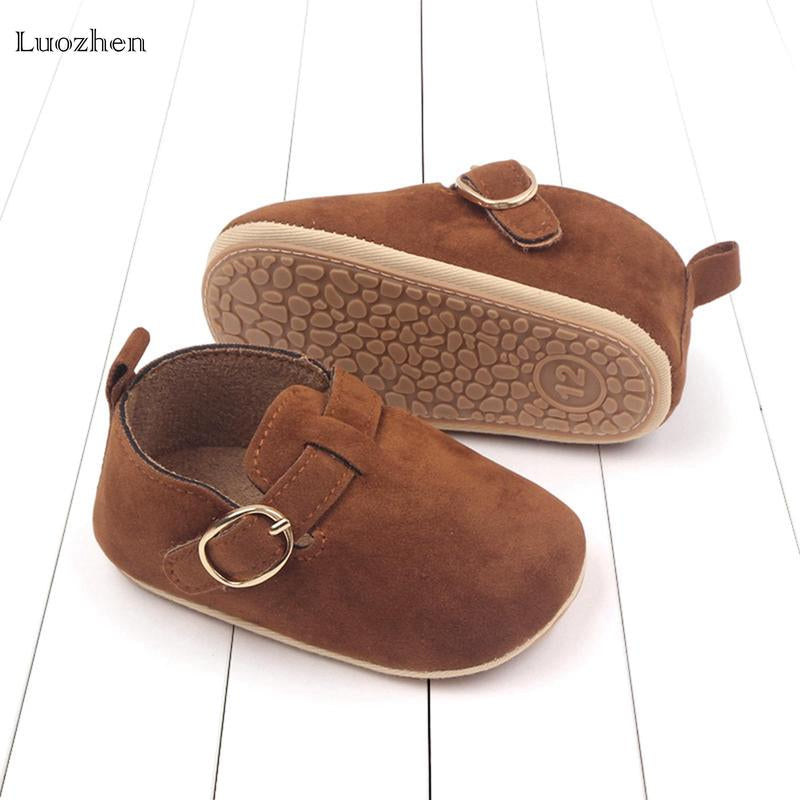 Infant and Toddler Baby Flat Shoes, Soft Bottom Non-Slip Walking Shoes, Indoor and Outdoor Toddler Shoes, Suitable for Boys and Girls
