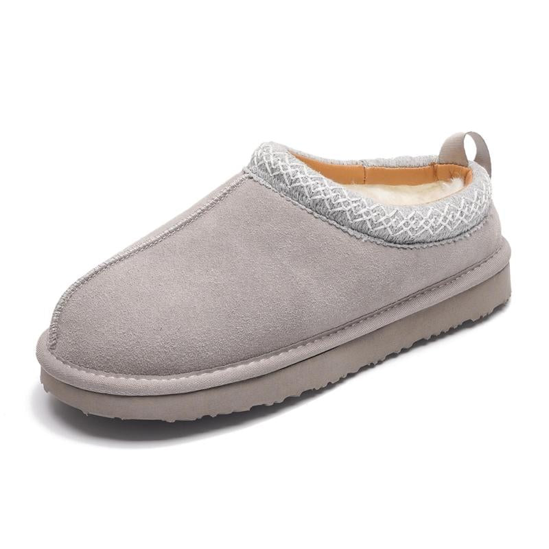 PROJECT CLOUD "Nerita" Genuine Australian Sheepskin Women'S Slippers with Lightweight Memory Foam Insole Fuzzy Slipper Non-Slip Sole Woman Slipper Girl Footwear