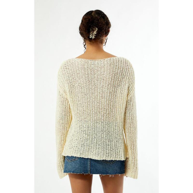 Your Favorite Women'S Chunky Open Knit Sweater