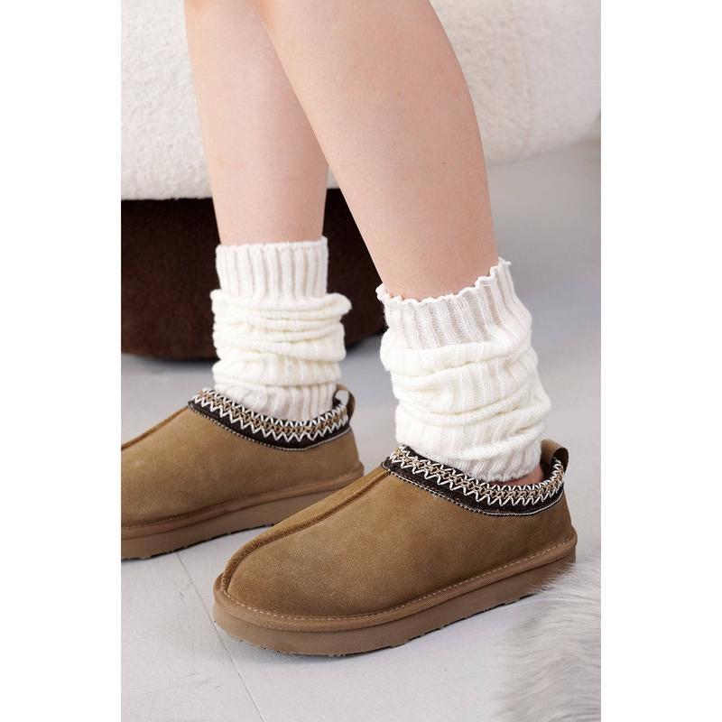 PROJECT CLOUD "Nerita" Genuine Australian Sheepskin Women'S Slippers with Lightweight Memory Foam Insole Fuzzy Slipper Non-Slip Sole Woman Slipper Girl Footwear